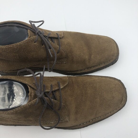 Johnston and Murphy Tan Brown Suede Chukka Ankle Boots Mens Size 8 - Picture 8 of 14
